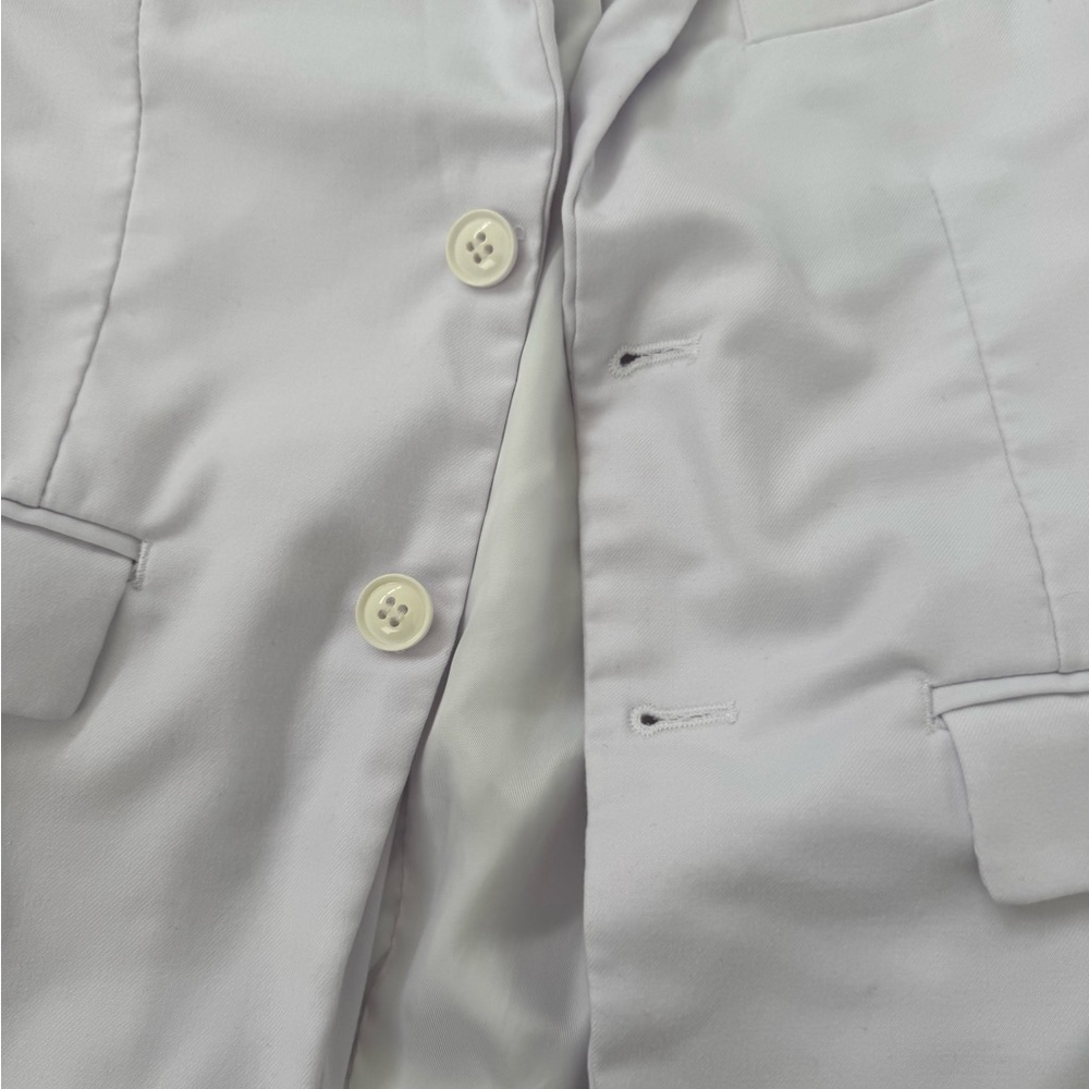 Perry Ellis white size 8 boys tuxedo jacket - Picture 6 of 8